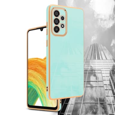 Samsung Galaxy A33 5G Skal Fodral Case (Grön)