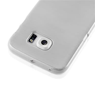 Samsung Galaxy S6 EDGE Skal Fodral Case (Silver)