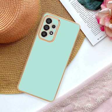 Samsung Galaxy A33 5G Skal Fodral Case (Grön)