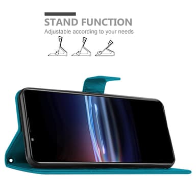 Sony Xperia PRO-I Plånboksfodral Skal (Blå)