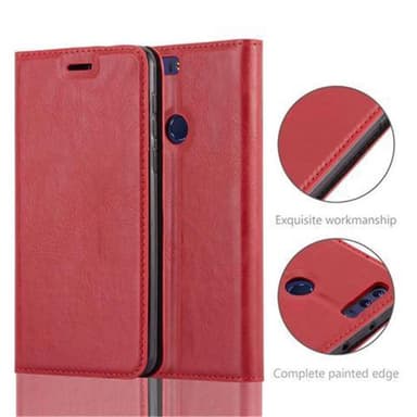 Honor 8 / 8 PREMIUM Skal Fodral Case (Röd)