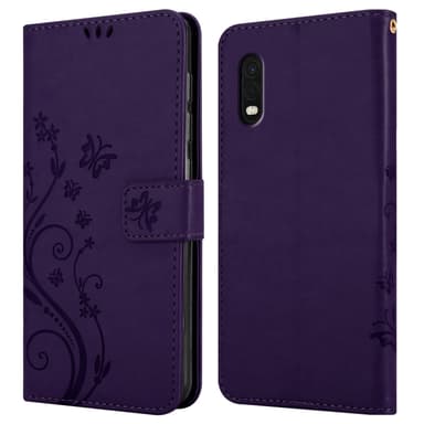 Samsung Galaxy XCover PRO Plånboksfodral Skal (Lila)