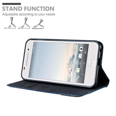 HTC ONE A9 Skal Fodral Case (Blå)
