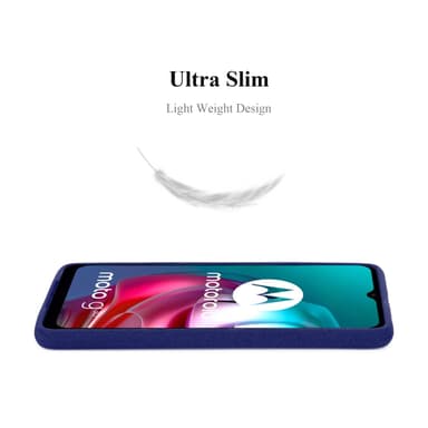 Skal Motorola MOTO G10 / G30 Fodral Case (Blå)