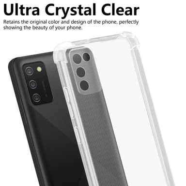 Samsung Galaxy A02s Skal Fodral Case (Genomskinlig)