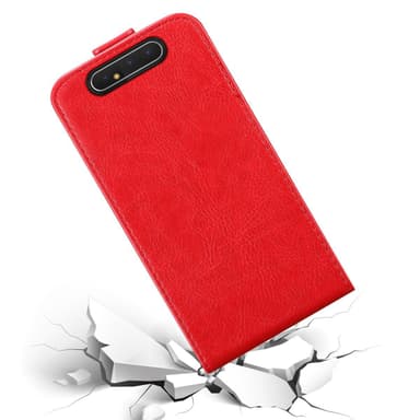 Samsung Galaxy A80 / A90 4G Flipfodral Skal (Röd)