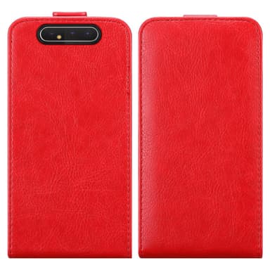 Samsung Galaxy A80 / A90 4G Flipfodral Skal (Röd)