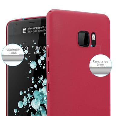 HTC U ULTRA Skal Fodral Case (Röd)