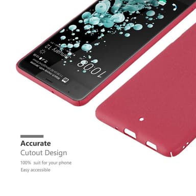 HTC U ULTRA Skal Fodral Case (Röd)