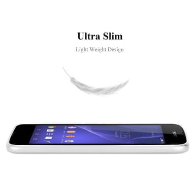 Skal Sony Xperia E3 Fodral Case (Silver)