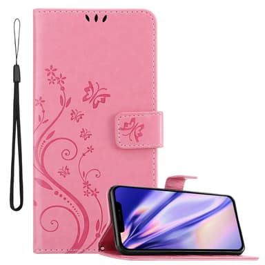 iPhone 13 PRO MAX Plånboksfodral Skal (Rosa)