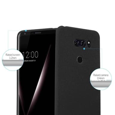 Skal LG V30 / V30+ / V30S / V30S+ Fodral Case (Svart)
