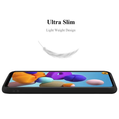 Skal Samsung Galaxy A21s Fodral Case (Svart)