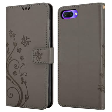 Honor 10 Plånboksfodral Skal (Grå)