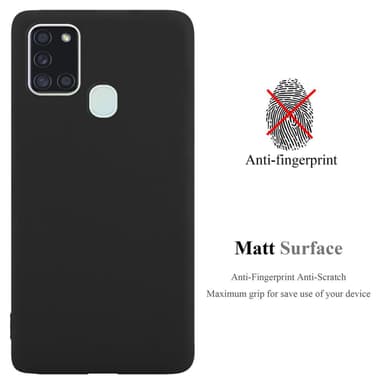 Skal Samsung Galaxy A21s Fodral Case (Svart)