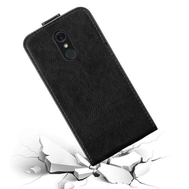 LG Q STYLUS Flipfodral Skal (Svart)