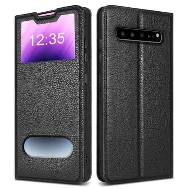Samsung Galaxy S10 5G Plånboksfodral Skal (Svart)