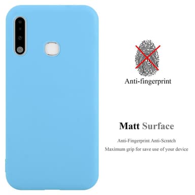 Skal Samsung Galaxy A70e Fodral Case (Blå)
