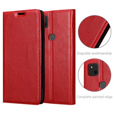 Google PIXEL 4A Skal Fodral Case (Röd)