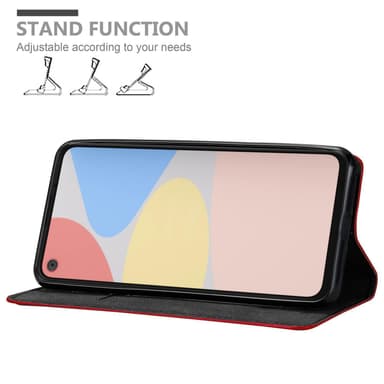Google PIXEL 4A Skal Fodral Case (Röd)
