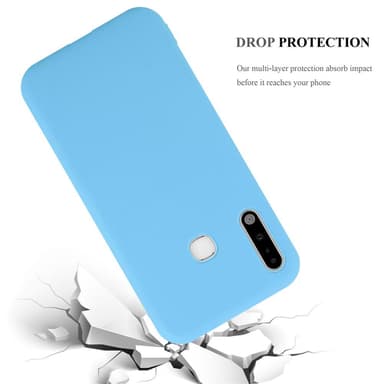 Skal Samsung Galaxy A70e Fodral Case (Blå)