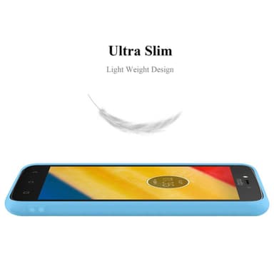 Skal Motorola MOTO C PLUS Fodral Case (Blå)