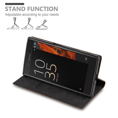 Sony Xperia XZ / XZs Skal Fodral Case (Brun)