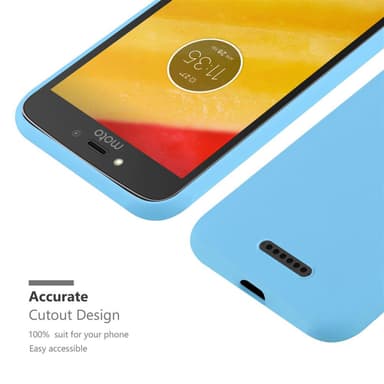 Skal Motorola MOTO C PLUS Fodral Case (Blå)