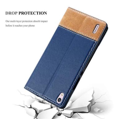Huawei ASCEND P7 Skal Fodral Case (Blå)