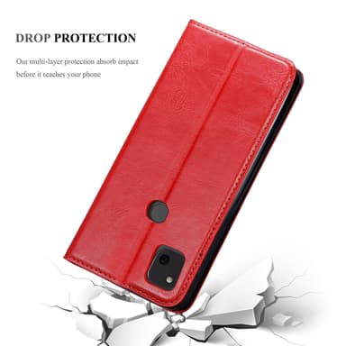 Google PIXEL 4A Skal Fodral Case (Röd)