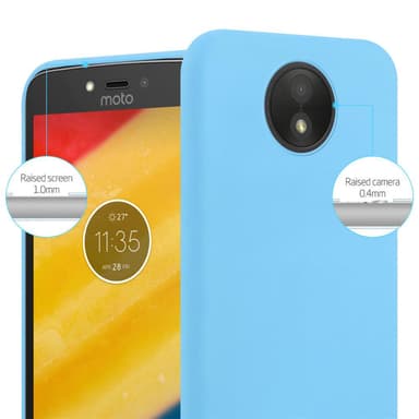 Skal Motorola MOTO C PLUS Fodral Case (Blå)