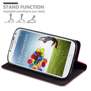Samsung Galaxy S4 Skal Fodral Case (Röd)