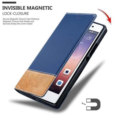 Huawei ASCEND P7 Skal Fodral Case (Blå)