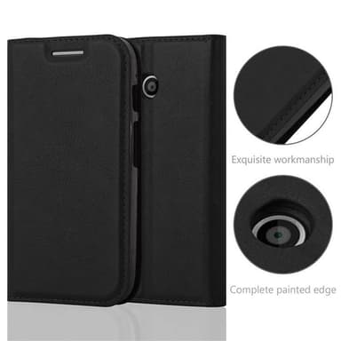 Motorola MOTO E1 Skal Fodral Case (Svart)