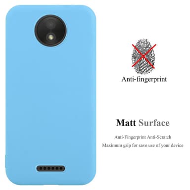 Skal Motorola MOTO C PLUS Fodral Case (Blå)