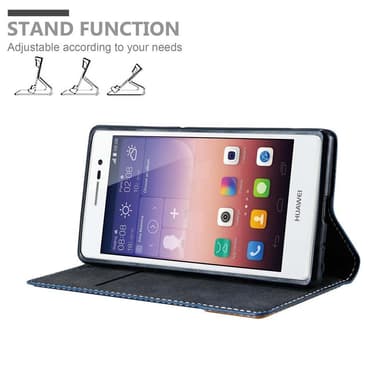 Huawei ASCEND P7 Skal Fodral Case (Blå)