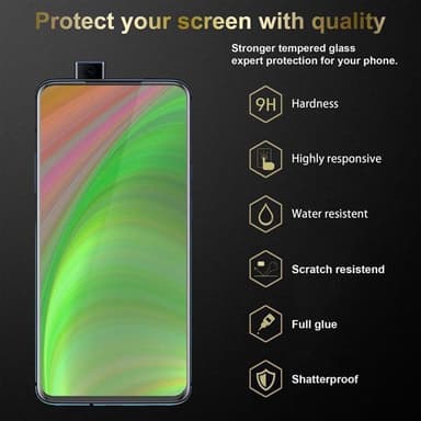 OnePlus 7T PRO 3x Skyddsglas Skyddsfilm Skärmskydd