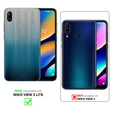 WIKO VIEW 3 LITE Skal Fodral Case (Brun)