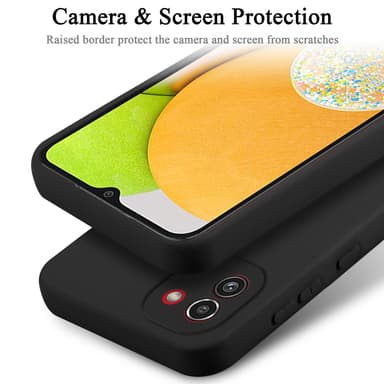 Samsung Galaxy A03 Skal Fodral Case (Svart)
