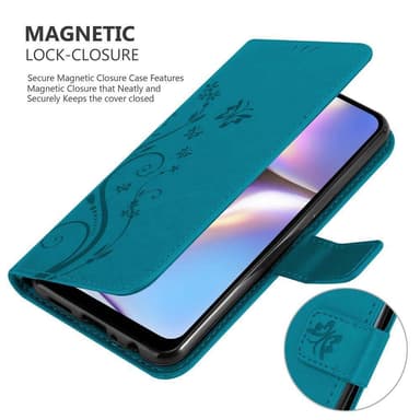 Samsung Galaxy A10s / M01s Plånboksfodral Skal (Blå)