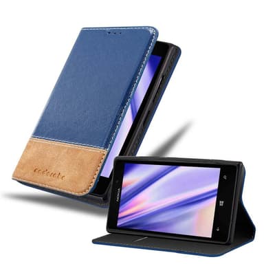Nokia Lumia 925 Skal Fodral Case (Blå)
