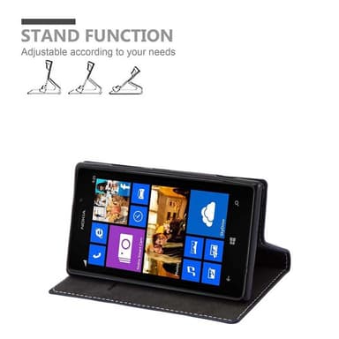 Nokia Lumia 925 Skal Fodral Case (Blå)