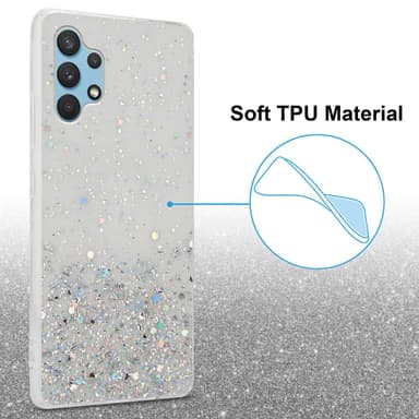 Samsung Galaxy A32 4G Skal Fodral Case (Transparent)