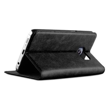 Samsung Galaxy S6 EDGE Skal Fodral Case (Svart)