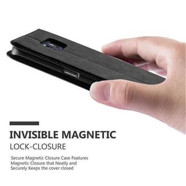 Samsung Galaxy S6 EDGE Skal Fodral Case (Svart)