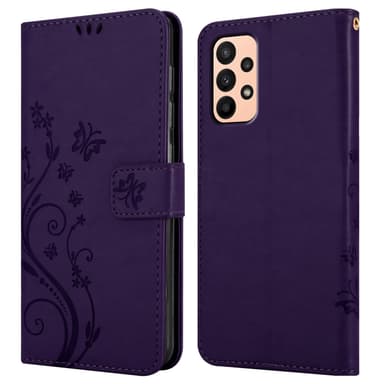 Samsung Galaxy A23 4G Plånboksfodral Skal (Lila)