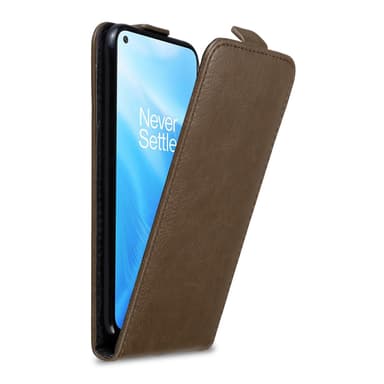 OnePlus Nord N200 5G Flipfodral Skal (Brun)