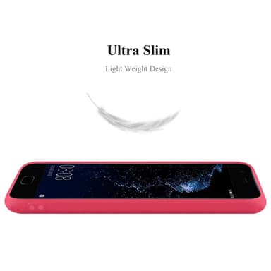 Skal Huawei P10 PLUS Fodral Case (Röd)