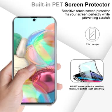 Skal Samsung Galaxy A51 5G Fodral Case (Transparent)