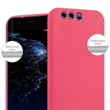 Skal Huawei P10 PLUS Fodral Case (Röd)